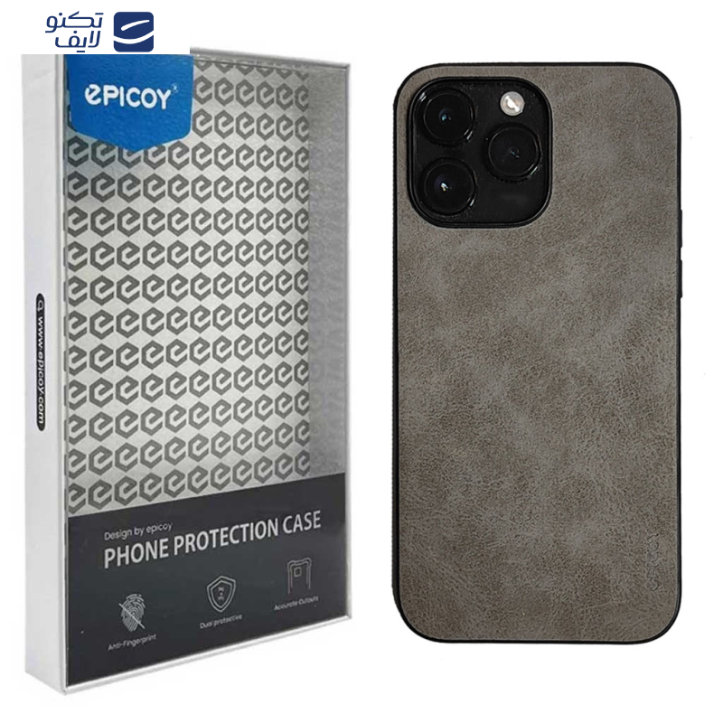 کاور اپیکوی مدل Hrs Leather مناسب برای گوشی موبایل اپل iPhone 13 Pro/14 Pro/15 Pro