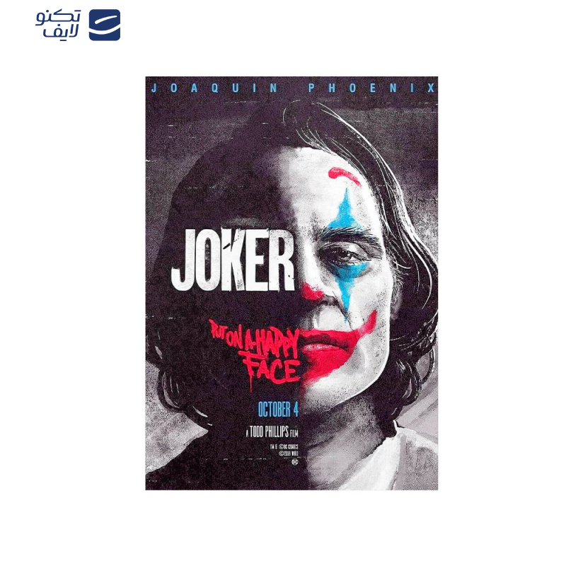 متال پوستر مستر پیکد طرح جوکر Joker کد PCD-MB1136