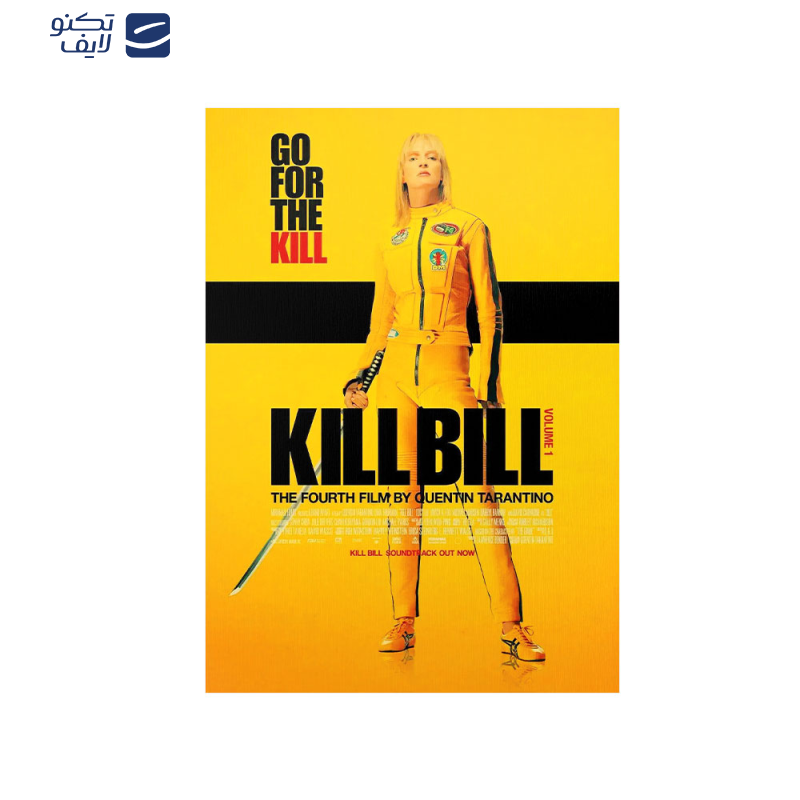 متال پوستر مستر پیکد طرح بیل را بکش Kill Bill کد PCD-MB1105