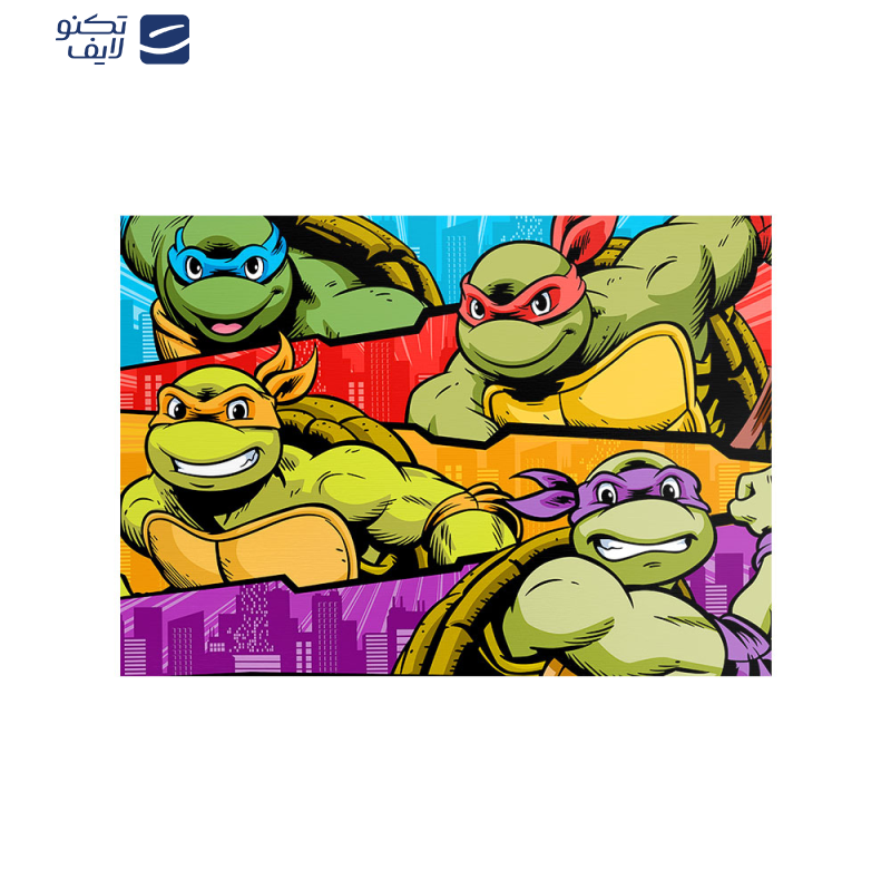 متال پوستر مستر پیکد طرح Teenage Mutant Ninja Turtles لاکپشت های نینجا کد PCD-MB1079