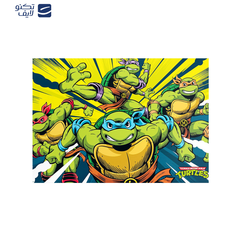 متال پوستر مستر پیکد طرح Teenage Mutant Ninja Turtles لاکپشت های نینجا کد PCD-MB1078