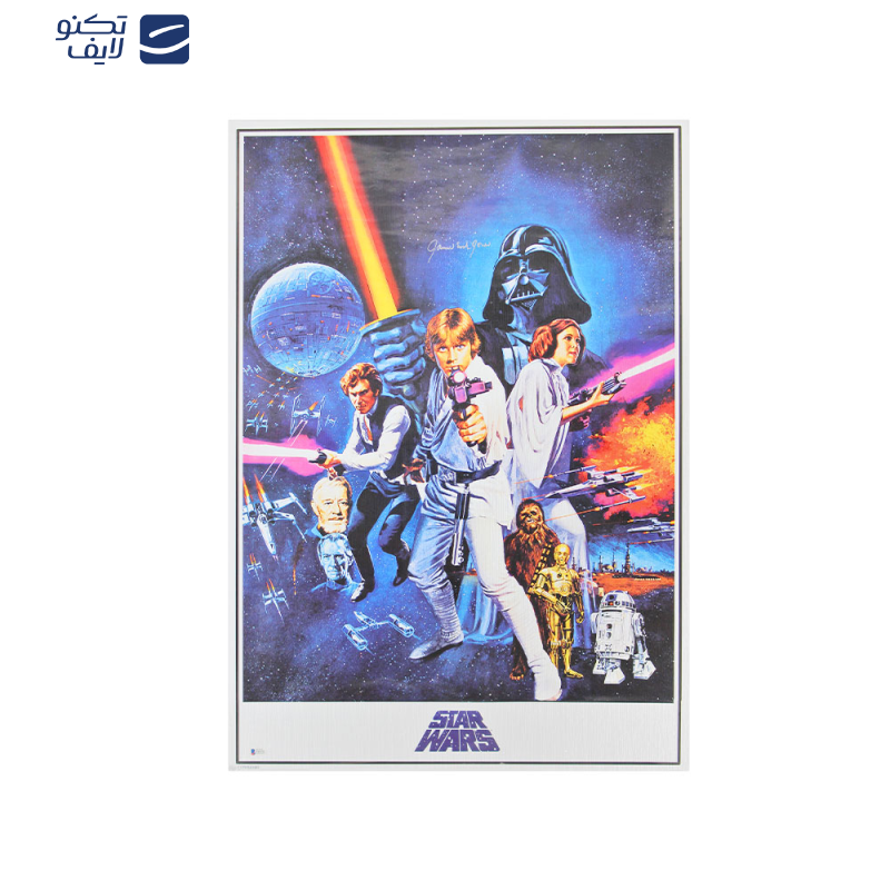 متال پوستر مستر پیکد طرح Star Wars جنگ ستارگان کد PCD-MB1064