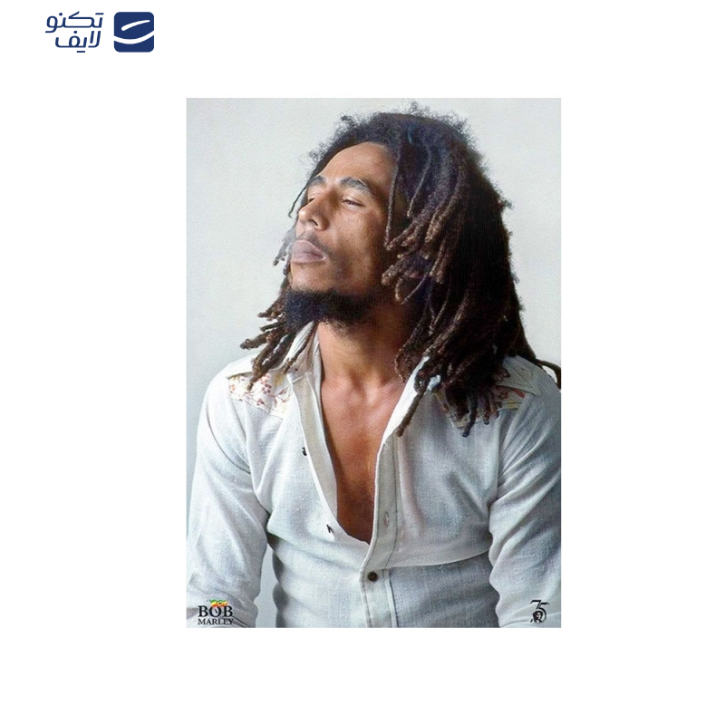 متال پوستر مستر پیکد طرح Bob Marley باب مارلی کد PCD-MB1058