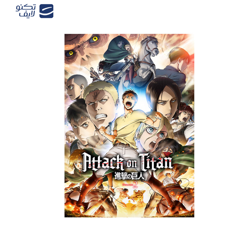 متال پوستر مستر پیکد طرح انیمه Attack on Titan کد PCD-MB1035