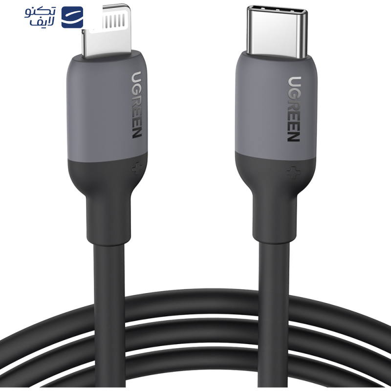 کابل تبدیل USB-C به لایتنینگ یوگرین مدل US387 طول 1 متر