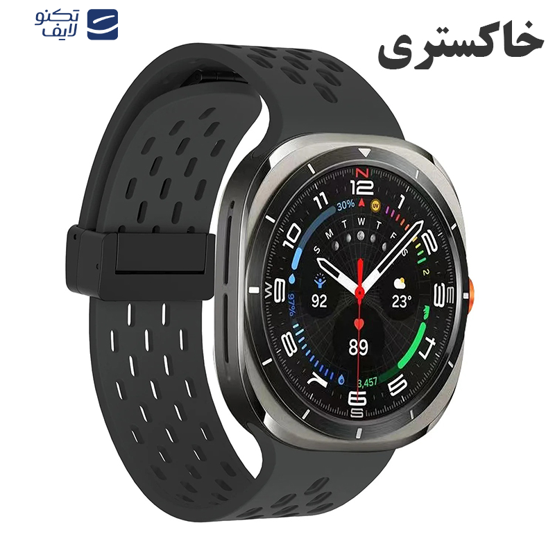 بند درمه مدل Ruby مناسب برای ساعت هوشمند سامسونگ Galaxy Watch Ultra 47mm