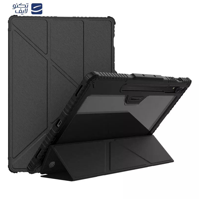 کیف کلاسوری نیلکین مدل Bumper Pro Multi-angle folding style مناسب برای تبلت سامسونگ Galaxy Tab S10 Ultra/S9 Ultra