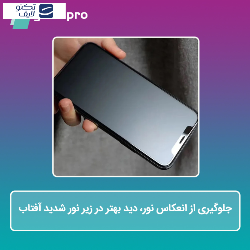 محافظ صفحه نمایش مات گلس پرو مدل Resistant مناسب برای گوشی موبایل سامسونگ Galaxy S24 Ultra