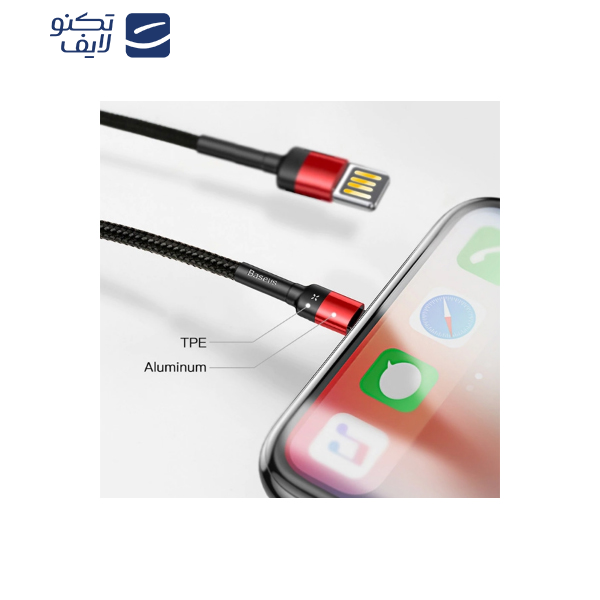 کابل تبدیل USB به لایتنینگ باسئوس  مدل CALKLF-HG1 Cafule Special Edition طول 2 متر