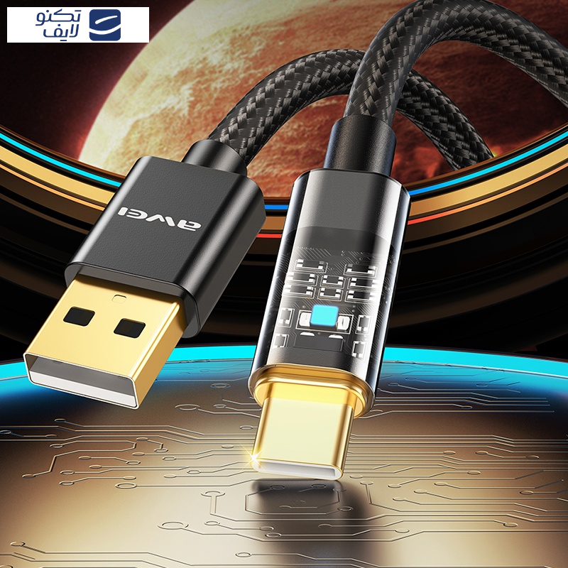 کابل تبدیل USB به USB-C اوی مدل CL-139T طول 1 متر