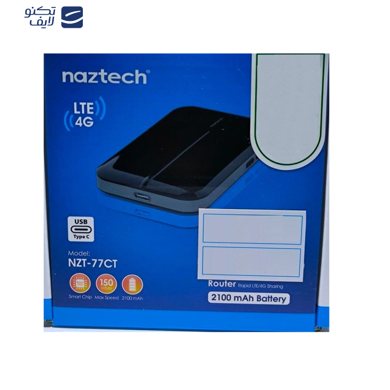 مودم 4G LTE قابل حمل نزتک مدل nzt-77ct