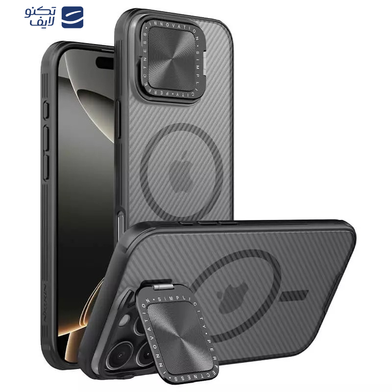 کاور نیلکین مدل Camshield Prop Magnetic Clear مناسب برای گوشی موبایل اپل iPhone 16 Pro 