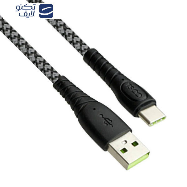 کابل تبدیل USB به USB-C تسکو مدل TCC206 طول 1 متر