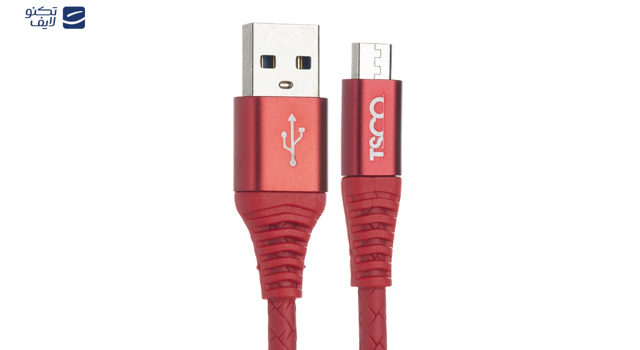 کابل تبدیل USB به microUSB تسکو مدل TC 50 طول 0.9 متر