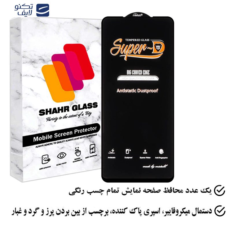 محافظ صفحه نمایش آنتی استاتیک شهر گلس مدل SHINGENS مناسب برای گوشی موبایل سامسونگ Galaxy A72