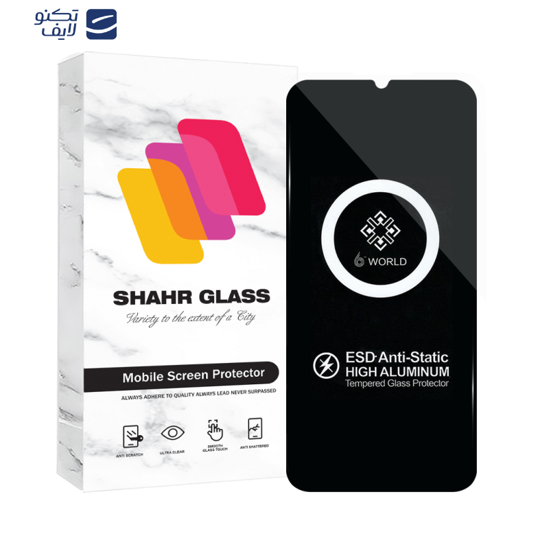 محافظ صفحه نمایش آنتی استاتیک ESD شهر گلس مدل ESDGLASS مناسب برای گوشی موبایل سامسونگ Galaxy A14 4G / A14 5G / M14 5G / F14 5G 