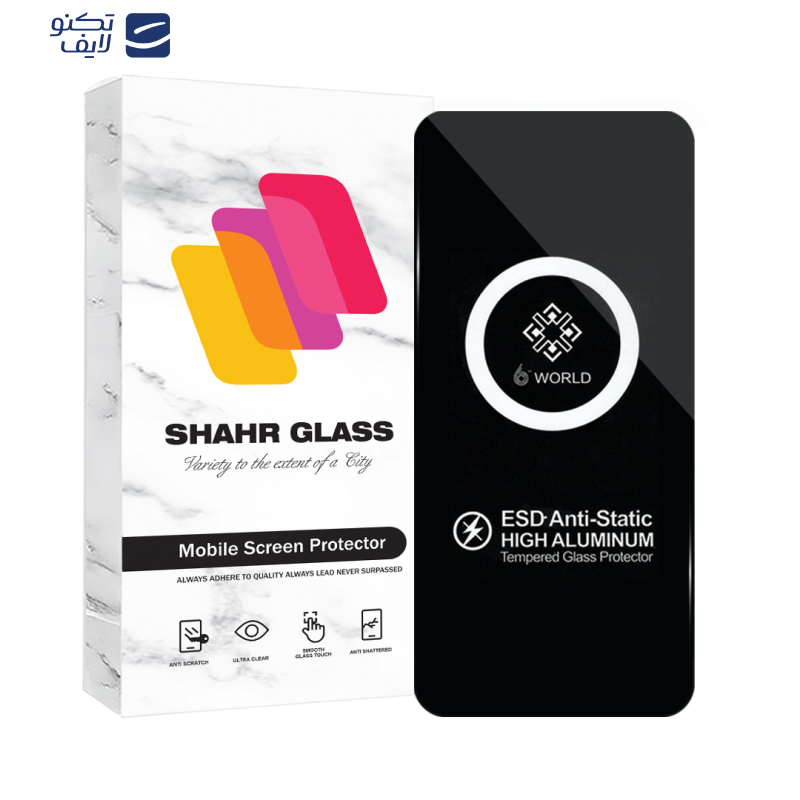 محافظ صفحه نمایش آنتی استاتیک ESD شهر گلس مدل ESDGLASS مناسب برای گوشی موبایل شیائومی Poco X3 / X3 NFC / X3 Pro