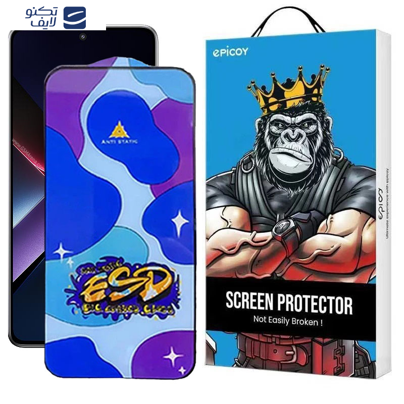 محافظ صفحه نمایش اپیکوی مدل Star ESD مناسب برای گوشی موبایل شیائومی Poco X7 Pro/X7/X6 Pro/X6/M6 Pro 4G