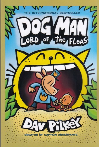 کتاب Dog Man Lord of the Fleas 5  سرکار هاپو، ارباب شپش ها نشر آی آی کتاب