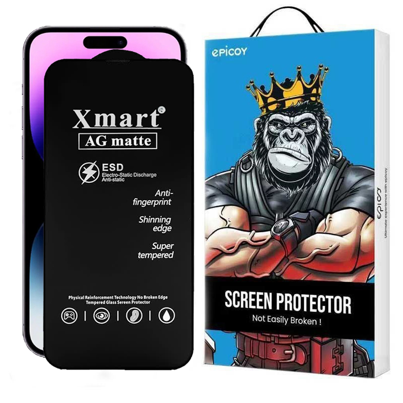 gallery-گلس گوشی مات اپل iPhone 16 Plus 15 Plus 14 Pro Max اپیکوی مدل Xmart Ag Matte copy.png