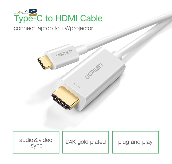 gallery-کابل تبدیل USB-C به HDMI یوگرین MM121 مدل 30841 طول 1.5 متر-gallery-0-TLP-11213_86f2fef7-9fb0-4122-8824-b935d5e8dd18.png