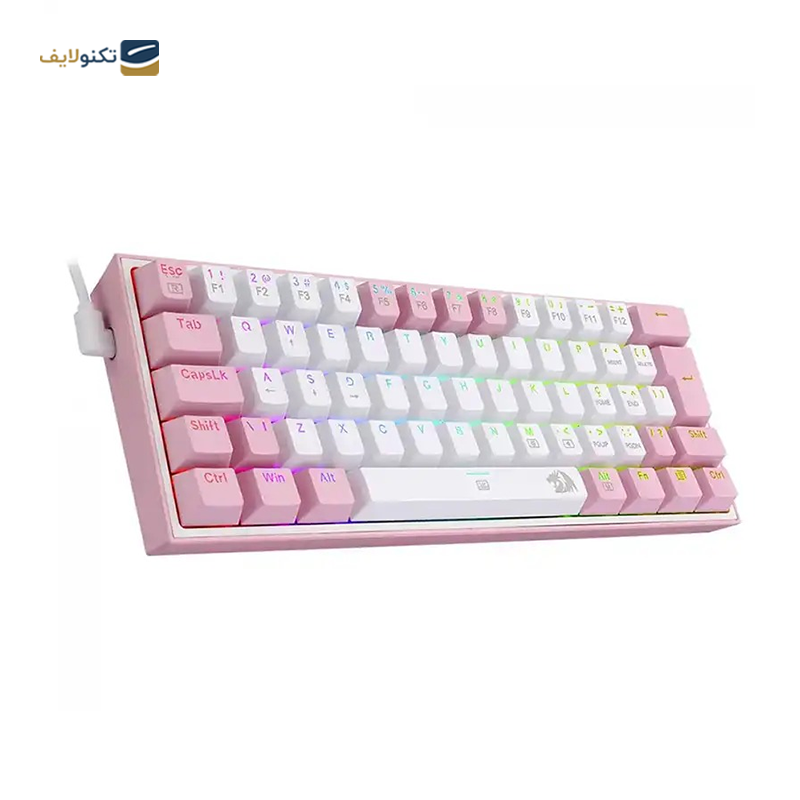 gallery-کیبورد گیمینگ ردراگون مدل K617 FIZZ Pink-White  copy.png