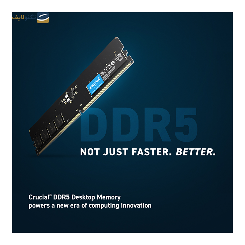 gallery-رم کامپیوتر DDR5 تک کاناله 4800 مگاهرتز CL40 کروشیال مدل CT32G48C40U5 ظرفیت 32 گیگابایت copy.png