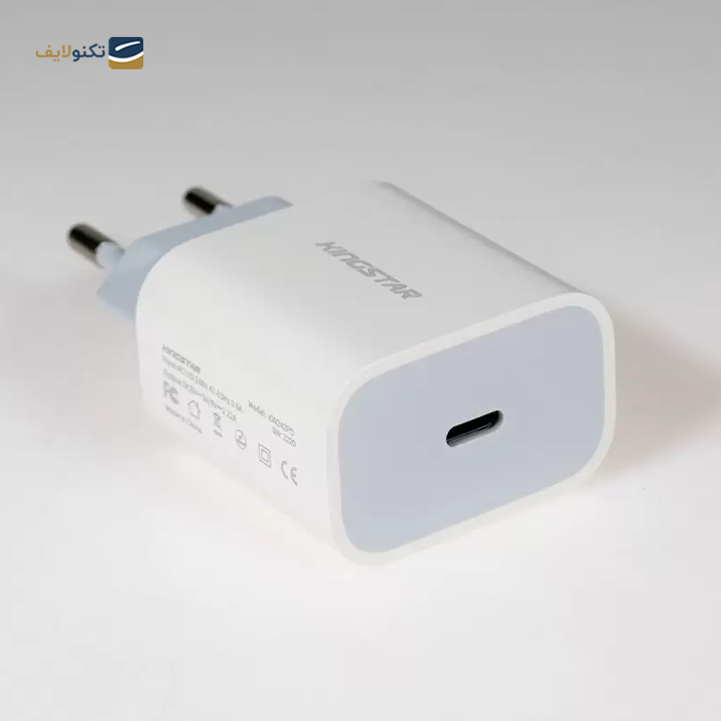 gallery-شارژر دیواری کینگ استار مدل KW141i توان 18 وات به همراه کابل Lightning copy.png