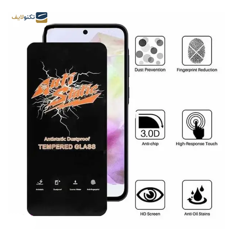 gallery-گلس گوشی پوکو X5 Pro اوجی مدل Antistatic Dustproof copy.png