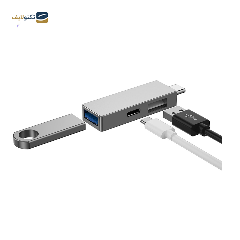 gallery-هاب USB-C ویوو 3 پورت مدل Alpha C2H copy.png