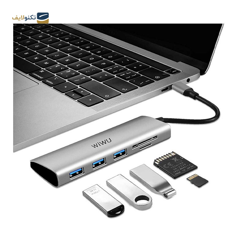 gallery-هاب USB-C ویوو 5 پورت مدل Alpha 521H copy.png