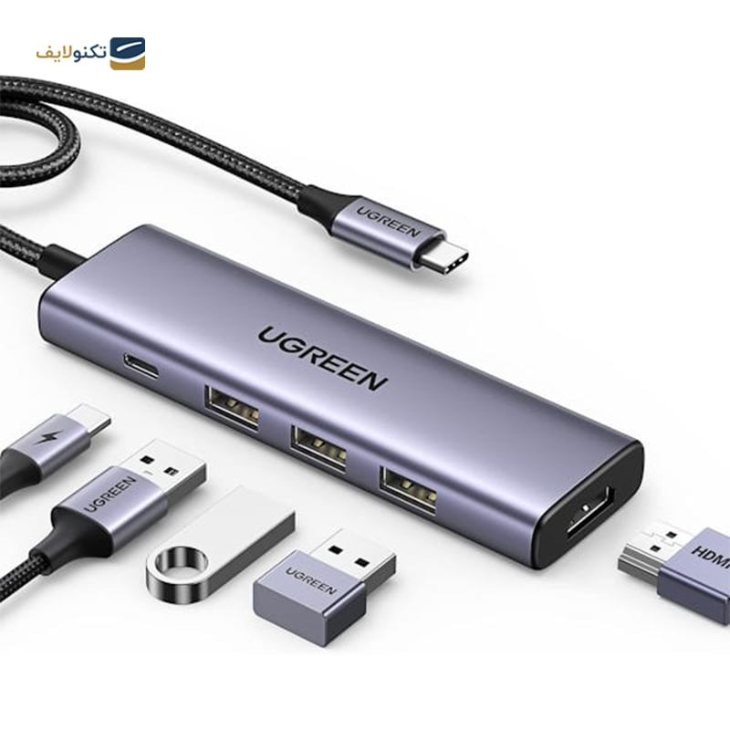 gallery-هاب USB-C یوگرین 5 پورت مدل CM511 15596 copy.png