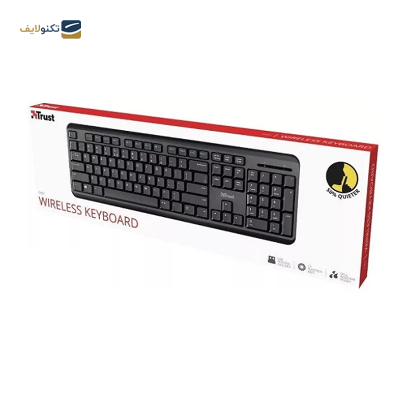 کیبورد و ماوس تراست مدل SET TKM-250