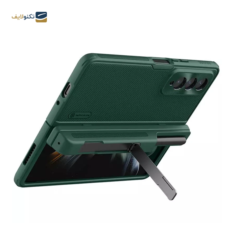 کاور نیلکین مدل Super Frosted Shield Pen Holder مناسب برای گوشی موبایل سامسونگ Galaxy Z Fold 6  