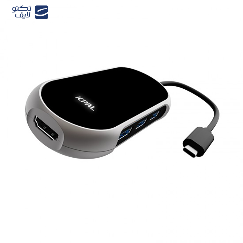 gallery-هاب USB-C جی سی پال 4 پورت مدل Onyx USB-C 4-Port Hub JCP6252 copy.png