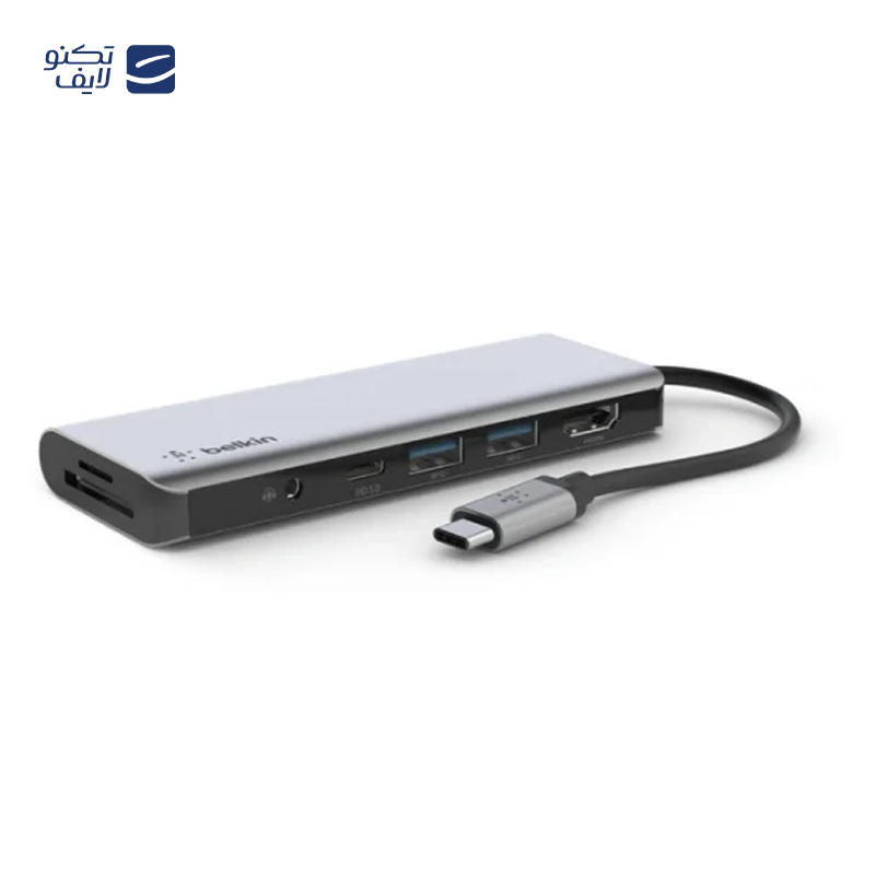 gallery-هاب USB-C بلکین 6 پورت مدل USB-C 6 in 1 Multiport Adapter copy.png