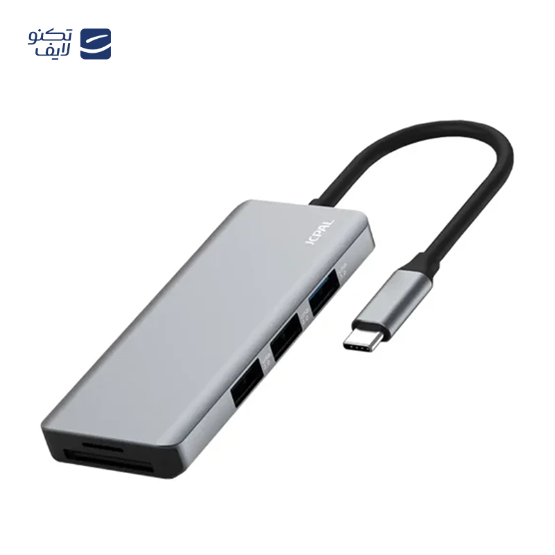 gallery-هاب USB-C جی سی پال 10 پورت مدل JCP6204 copy.png