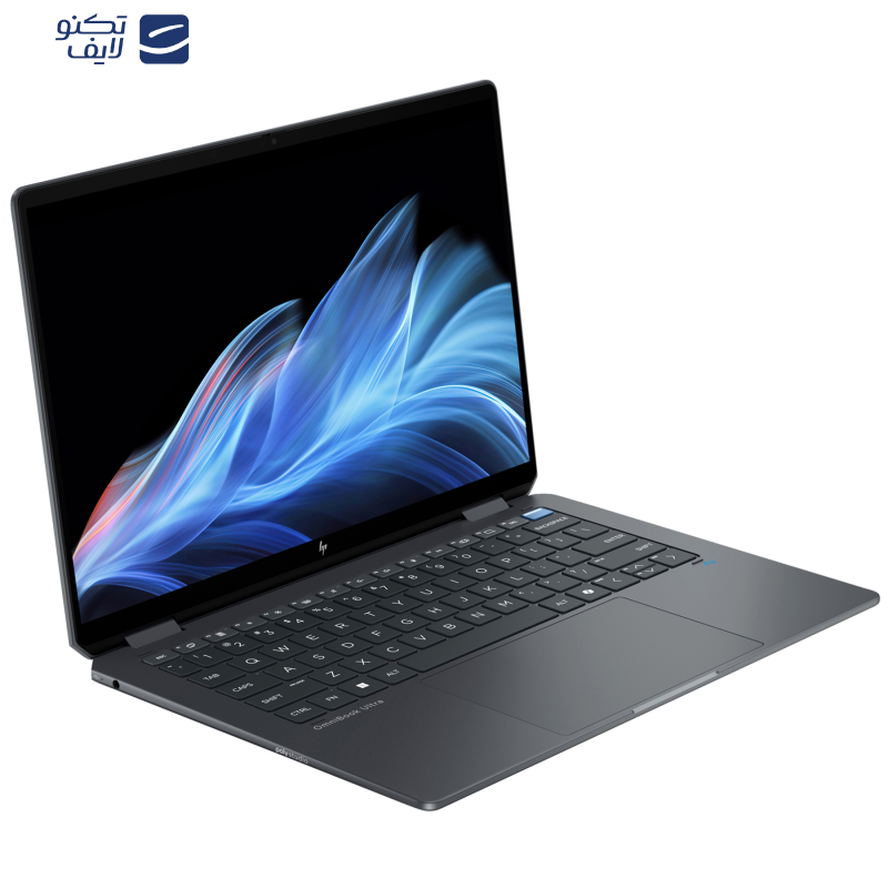 لپ تاپ 14 اینچی اچ‌ پی مدل OmniBook Ultra Flip 2-in-1 14t-FH000-Core Ultra 7 256V-16GB LPDDR5X-1TB SSD-OLED-Touch-Backlit-Fingerprint-W