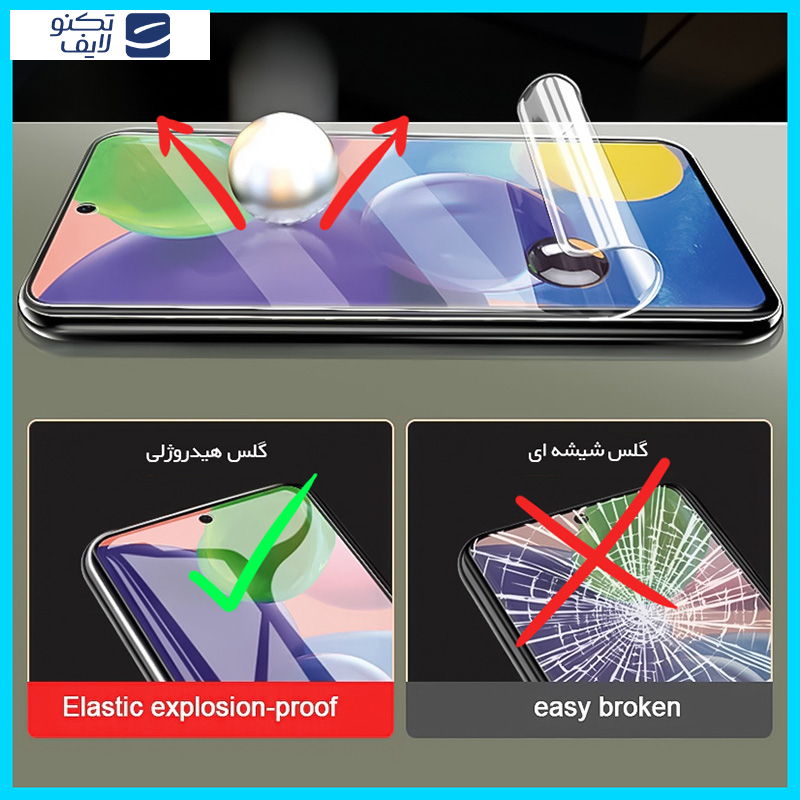 محافظ صفحه نمایش شفاف تکنو مدل HyGEL مناسب برای گوشی موبایل  سامسونگ Galaxy Z Fold5 