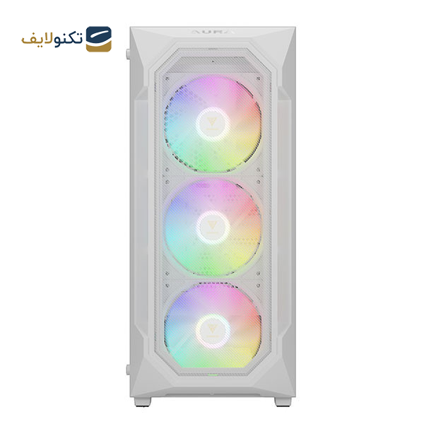 کیس کامپیوتر گیم دیاس مدل AURA GC1 ELITE WH