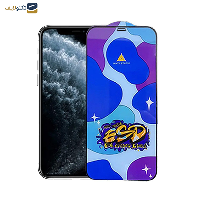 محافظ صفحه نمایش اپیکوی مدل Star ESD مناسب برای گوشی موبایل اپل iPhone 11 Pro Max/XS Max