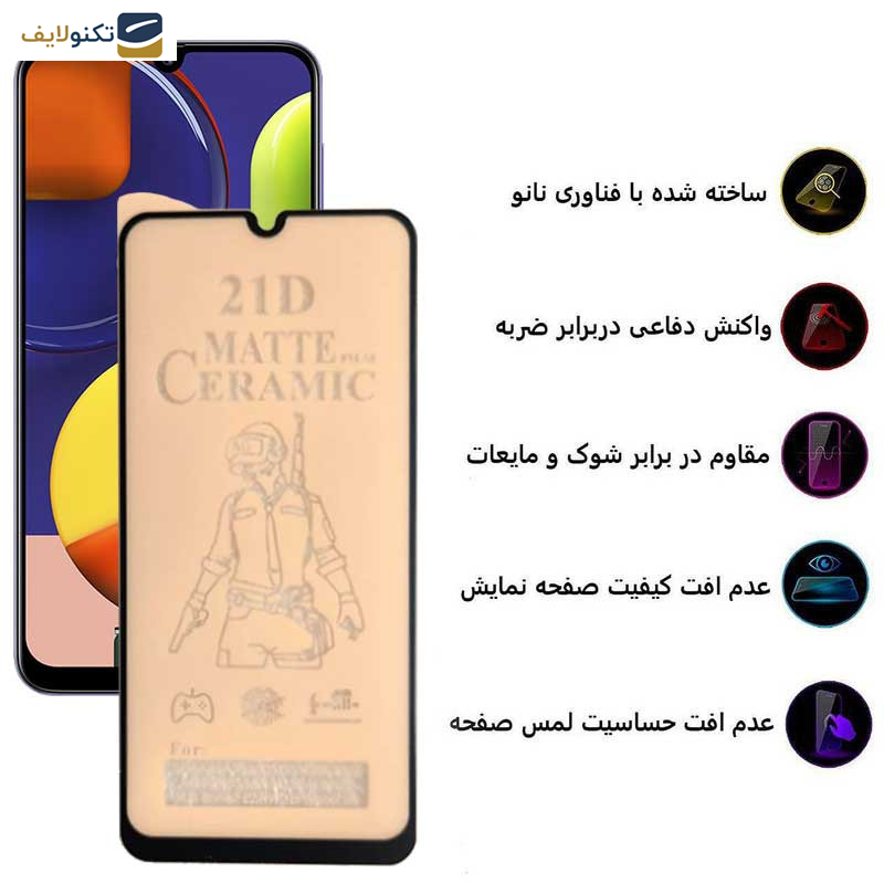 محافظ صفحه نمایش مات اپیکوی مدل BodyGuard مناسب برای گوشی موبایل سامسونگ Galaxy A20/A30/M30/M30s/A50s/A40s/M10s/M21/M31/F41/ M40s/M31 Prime/F22