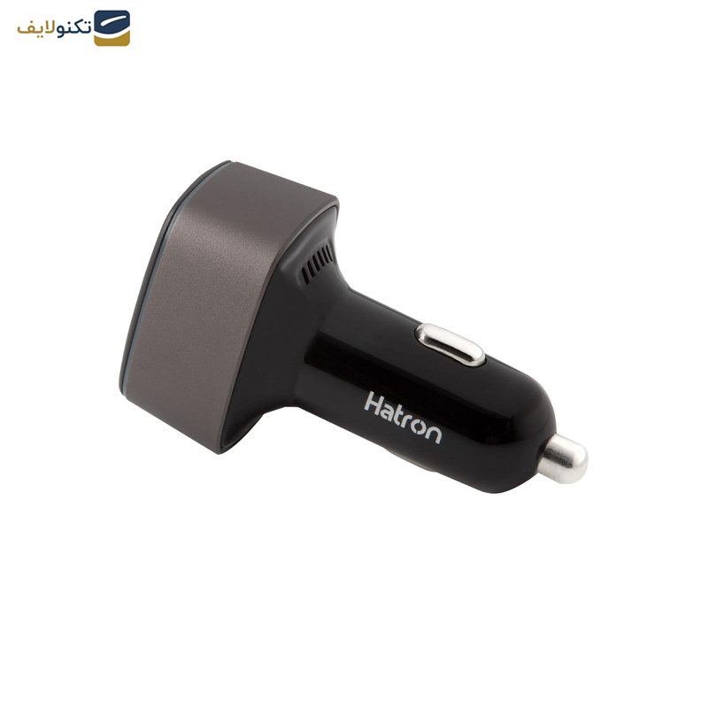 شارژر فندکی 56 وات هترون مدل HCC3210PQ به همراه کابل USB-C