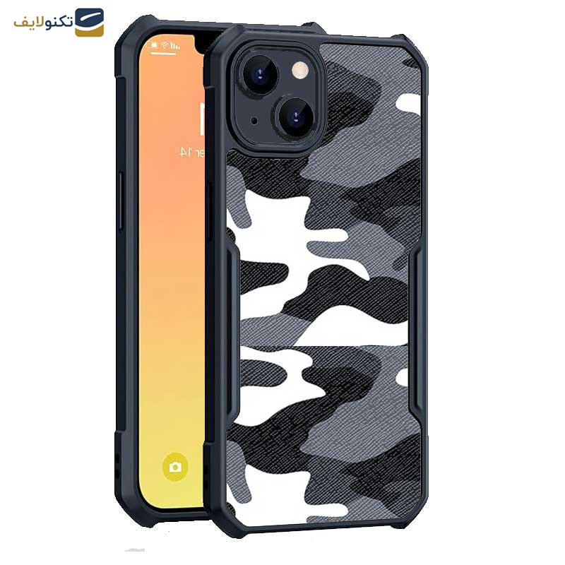 کاور اپیکوی مدل Xundd Camouflage مناسب برای گوشی موبایل اپل iPhone 13