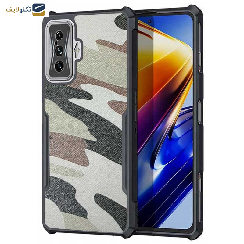 کاور اپیکوی مدل Xundd Camouflage مناسب برای گوشی موبایل شیائومی Poco F4 GT/ Redmi K50 Gaming