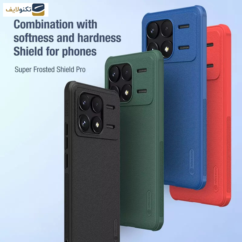 کاور نیلکین مدل Super Frosted Shield Pro مناسب برای گوشی موبایل شیائومی Poco F6 Pro/ Redmi K70 Pro/ Redmi K70