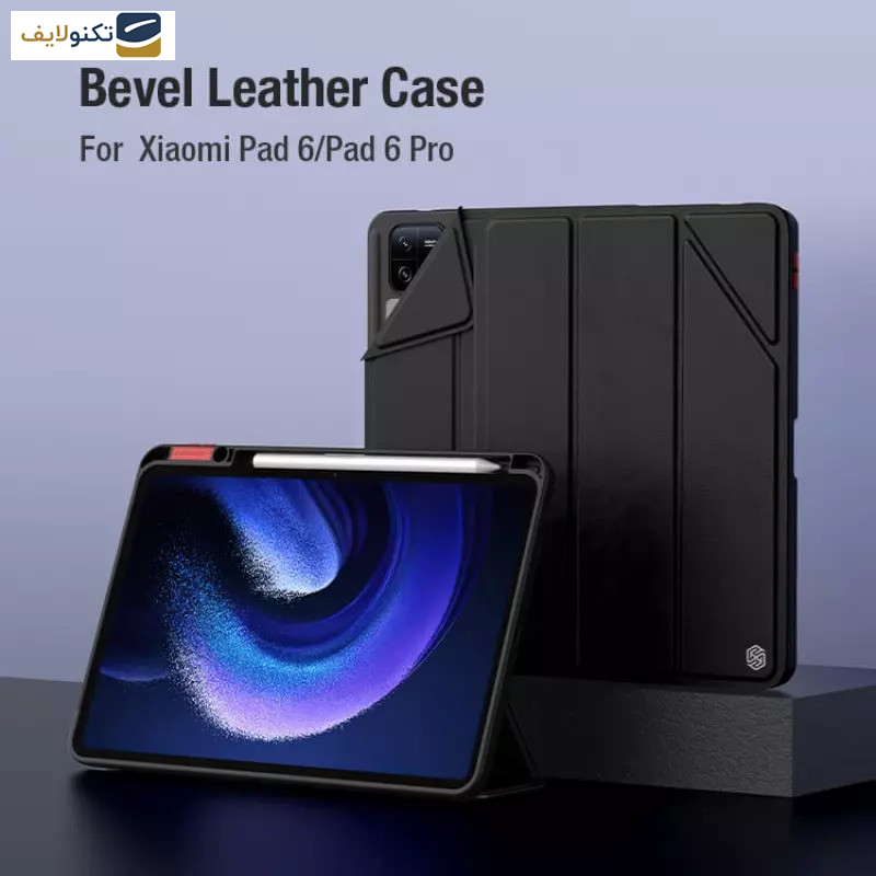 کیف کلاسوری نیلکین مدل Bevel مناسب برای تبلت شیائومی Pad 6/ Pad 6 Pro