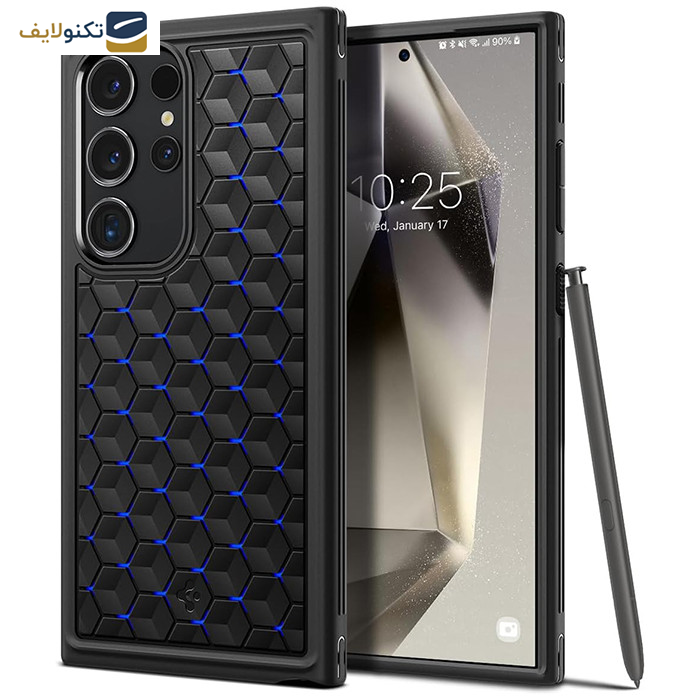 کاور اسپیگن مدل Cryo Armor مناسب برای گوشی موبایل سامسونگ Galaxy S24 Ultra