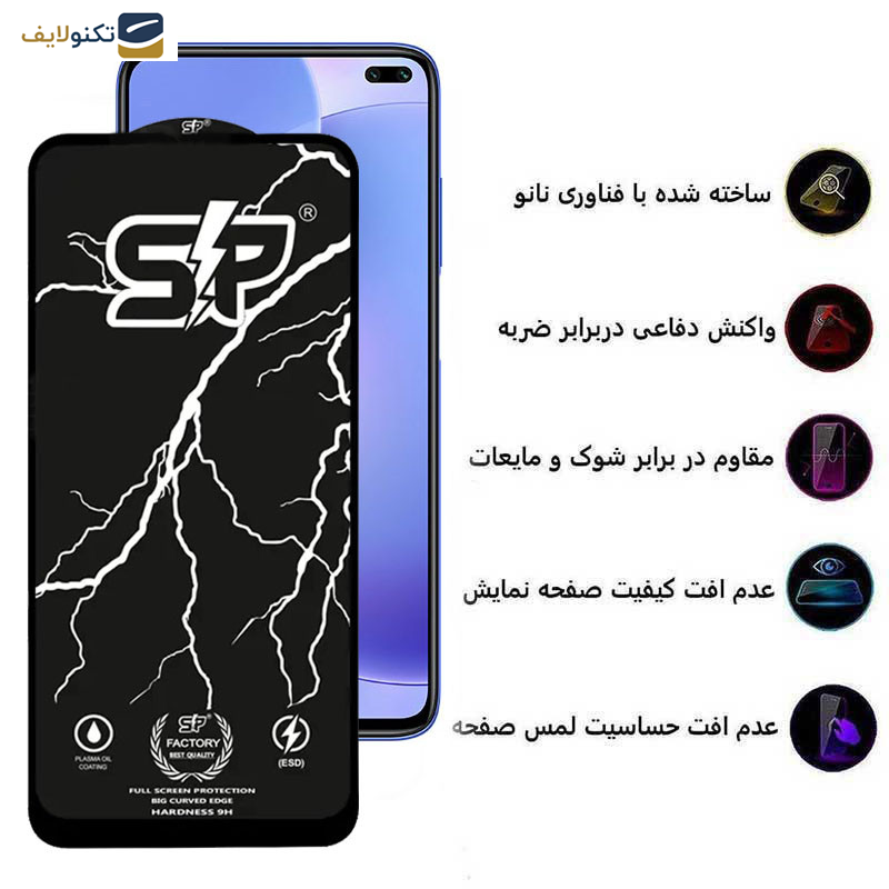 محافظ صفحه نمایش اپیکوی مدل SP Factory مناسب برای گوشی موبایل شیائومی Redmi K30/Poco F2 Pro/Poco X2/Mi 10T Pro 5G/Mi 10T 5G