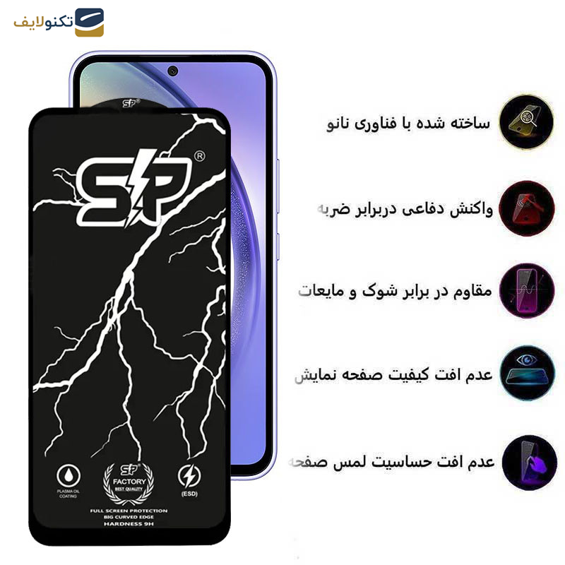 محافظ صفحه نمایش اپیکوی مدل SP Factory مناسب برای گوشی موبایل سامسونگ Galaxy A54/ S23 FE